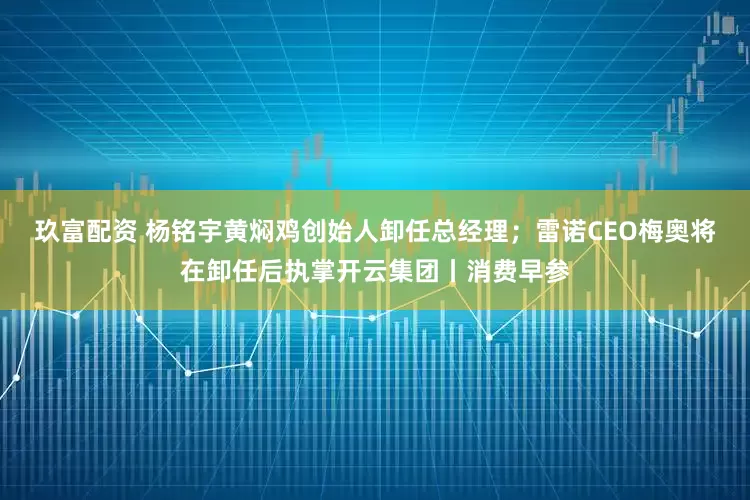玖富配资 杨铭宇黄焖鸡创始人卸任总经理；雷诺CEO梅奥将在卸任后执掌开云集团丨消费早参