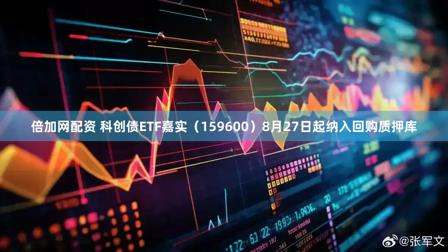 倍加网配资 科创债ETF嘉实（159600）8月27日起纳入回购质押库