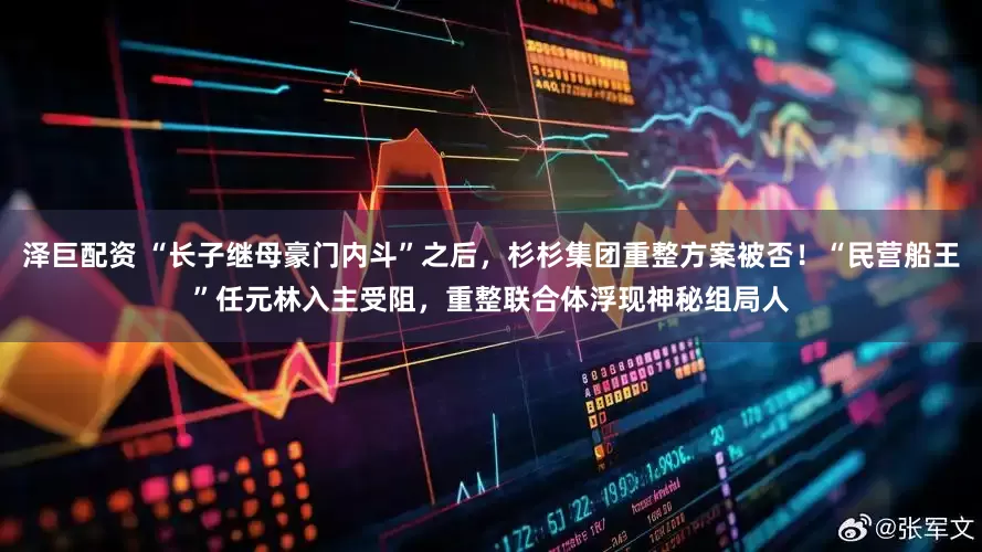 泽巨配资 “长子继母豪门内斗”之后，杉杉集团重整方案被否！“民营船王”任元林入主受阻，重整联合体浮现神秘组局人