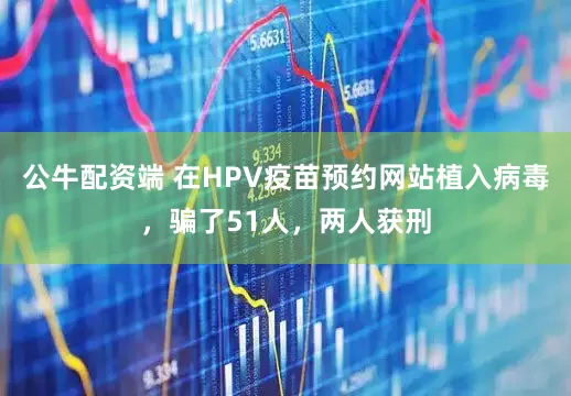公牛配资端 在HPV疫苗预约网站植入病毒，骗了51人，两人获刑