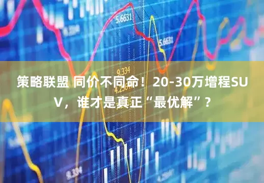 策略联盟 同价不同命！20-30万增程SUV，谁才是真正“最优解”？